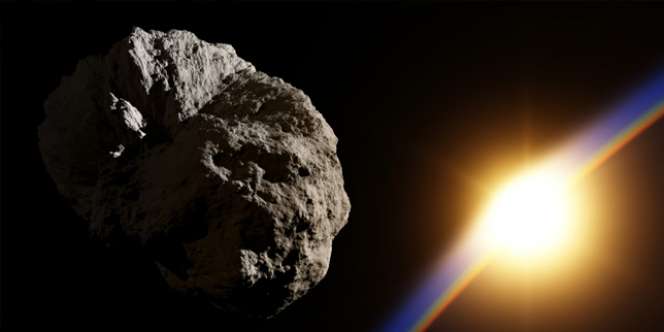 Asteroid Raksasa Bergerak Mundur Masuk ke Tata Surya