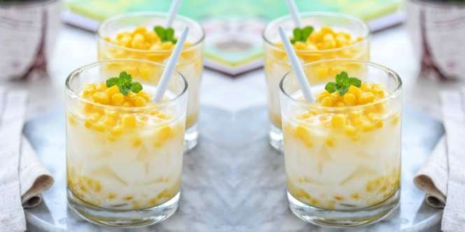 Es Jagung, Sajian Segar untuk Buka Puasa