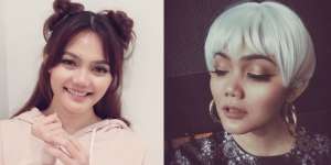 Aksi Kocak Rina Nose Tiru Gaya Agnez Mo & Via Vallen