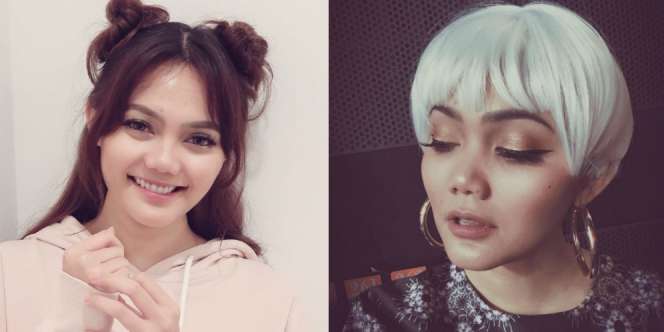 Aksi Kocak Rina Nose Tiru Gaya Agnez Mo & Via Vallen