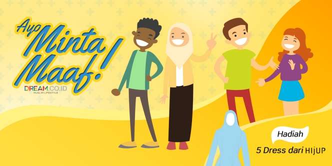 Kirim Video `Ayo Minta Maaf`, Rebut Hadiah Dress Cantik