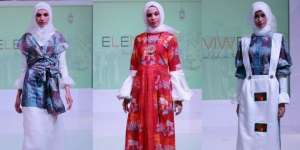 Busana Muslim Batik Tulis Khas Betawi di Fuchsia Market 2018