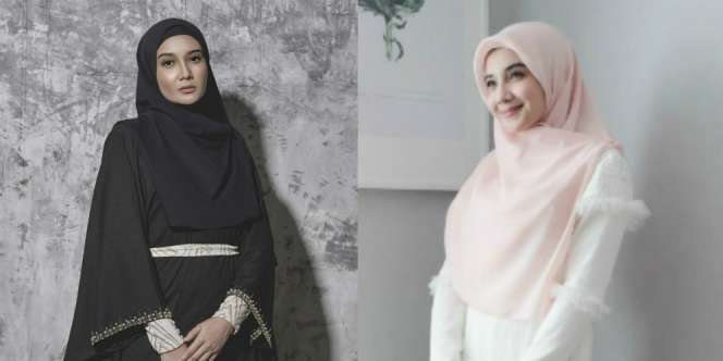Lebaran Bernuansa Hitam Putih Nan Menggoda ala Zaskia Sungkar