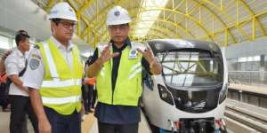 Sebentar Lagi! Kereta LRT Palembang Mulai Beroperasi