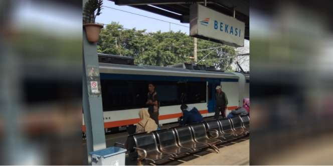 Penampakan KA Bandara Diuji Coba sampai Stasiun Bekasi