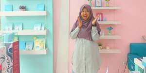 Asy-syifaa: Ngabuburit Bikin Bandana Turban, Yuk!