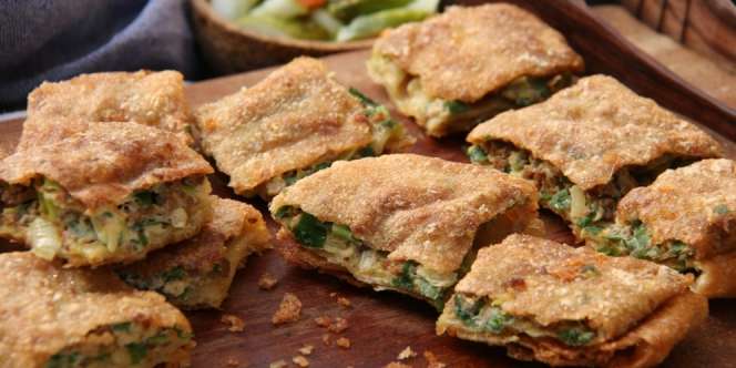 Sahur Makin Lengkap dengan Martabak Daging Daun Ketumbar