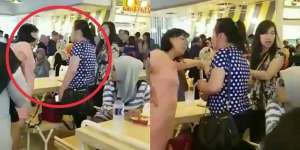 Viral, Emak-emak Ribut Rebutan Meja di Food Court