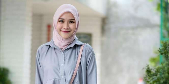 Zaskia Adya Mecca Hindari Warna Putih di Hari Raya