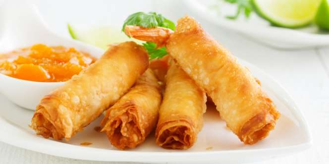 Lumpia Udang, Si Renyah Pelengkap Menu Buka Puasa