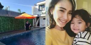 Intip Mewahnya Villa Bilqis Warisan Ayu Ting Ting