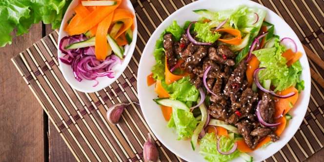 Menu Sahur Unik, Masak Beef Teriyaki Pakai Rice Cooker