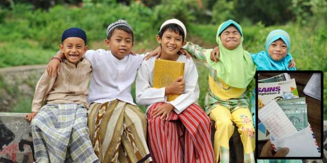 Haru! Surat Bocah Yatim Hafiz Patungan Uang Demi Makan Pizza