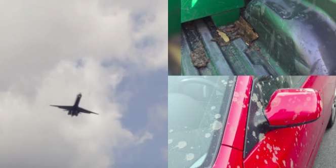 Mobil Ketiban Kotoran Manusia dari Pesawat, Mata Bengkak Parah