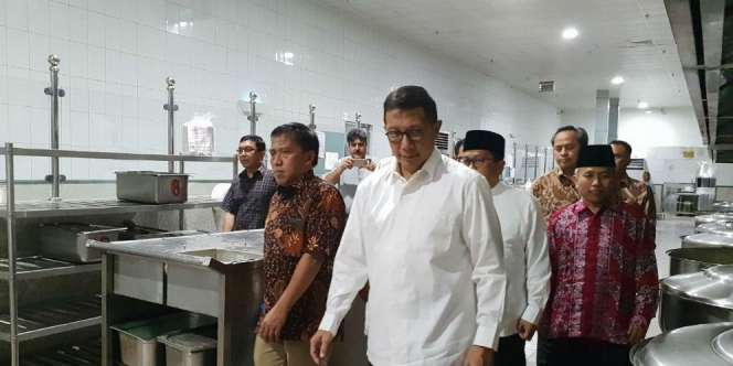 Cek Dapur Haji, Menag: Jaga Kebersihan dan Cita Rasa Indonesia