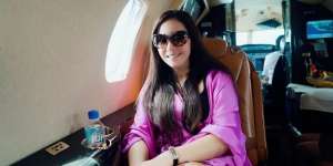 Penampakan Jet Pribadi Maia Estianty, Mewah Banget