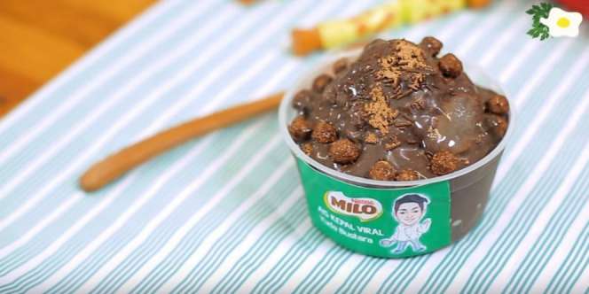 Menu Buka Puasa, Rahasia Es Kepal Milo yang Jarang Diketahui