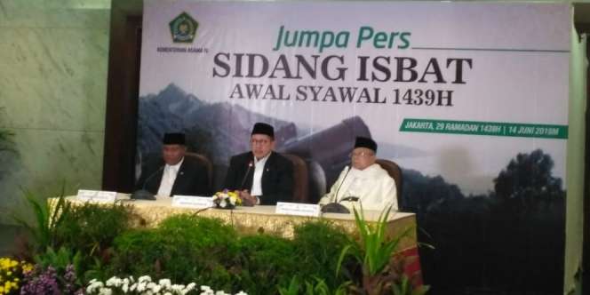 Resmi! Idul Fitri Jatuh Pada 15 Juni 2018