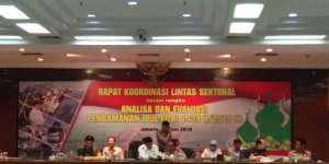 Para Menteri Evaluasi Hasil Pengamanan Idul Fitri 2018