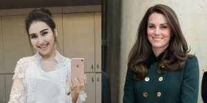 Pakai Baju Mirip Kate Middleton, Gaya Ayu Ting Ting Disorot