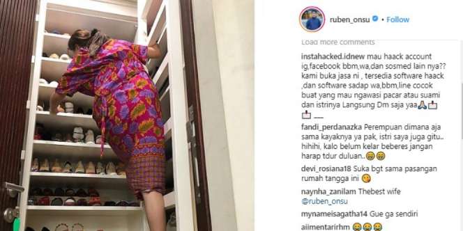 Pukul Dua Pagi, Lihat Aksi Istri Ruben Onsu Ini