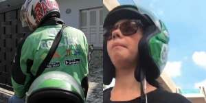 Dapat Penumpang Artis Cantik, Si Driver Buat `Caption` Menohok
