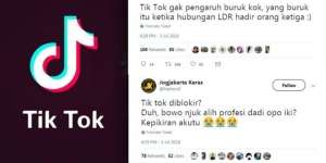 6 Cuitan Kocak Netizen Soal Pemblokiran Tik Tok