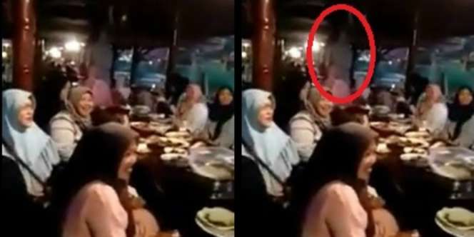 Video Penampakan di Rumah Makan, Editan Atau Asli?