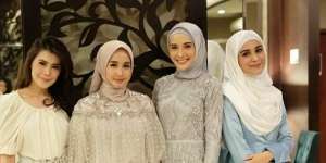 Adu Gaya Kondangan Glamor Ala Bella, Shiren dan Zaskia Sungkar
