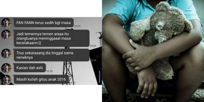 Ditinggal Orang Tua Saat Kecil, Kisah Adik Kakak Ini Viral!