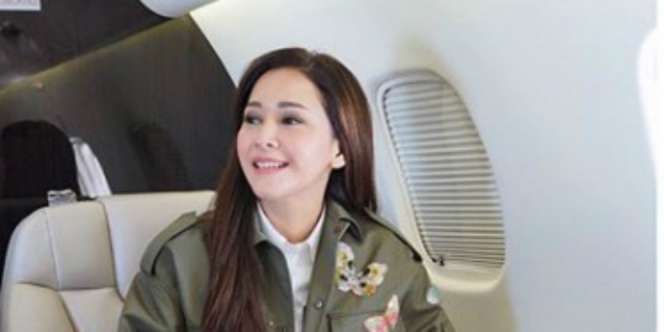 Mewah, Gaya Maia Estianty Kulineran Lokal Pakai Jet Pribadi