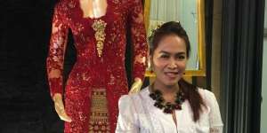 Kebaya Manis 'Merajut Nusantara' Vera Anggraini di JWF 2018