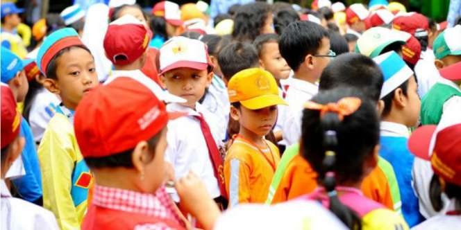Imbauan Kemdikbud Soal Foto Anak di Hari Pertama Sekolah