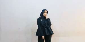 Cerita Hari Pertama Fitri Tropica Berhijab