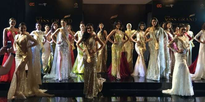 Miss Grand Indonesia 2018 Masuki Babak Penentuan