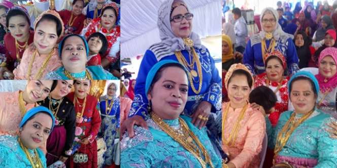 Heboh Emak-emak Seperti Toko Emas Berjalan
