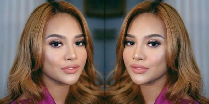 Tutorial Makeup Aurel Hermansyah, Bikin Pipi Jadi Tirus