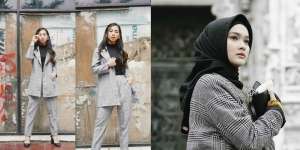 5 Ide Gaya Busana Motif 'Houndstooth' Selebgram Indonesia