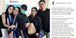 Sederet Artis Besuk Anak Denada, Hedi Yunus Bikin Salfok