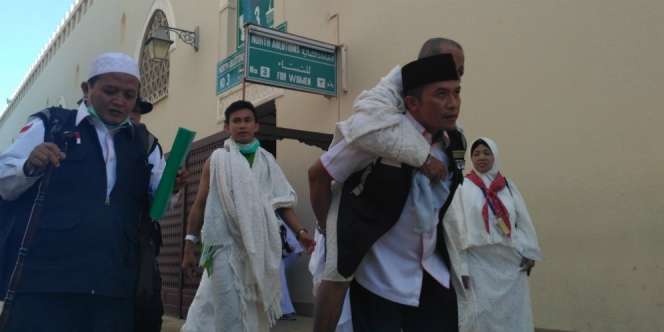 Sebagian Jemaah Haji Indonesia Sudah di Bir Ali