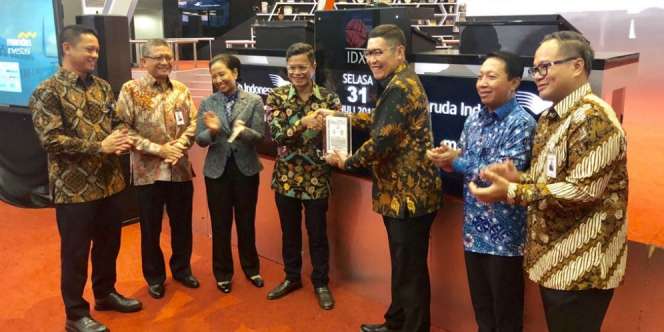 Rilis KIK EBA Rp2 Triliun, Menteri Rini Berharap Garuda Membaik