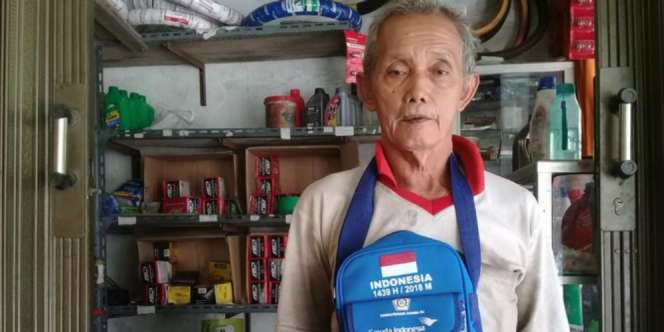 Keajaiban Tukang Tambal Ban, Ekonomi Minus Bisa Naik Haji Bareng Istri