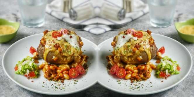 Resep Sarapan `Baked Potato & Chili Cheese`