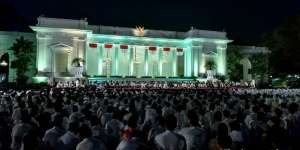 Potret Istana Berzikir Jelang HUT ke-72 RI