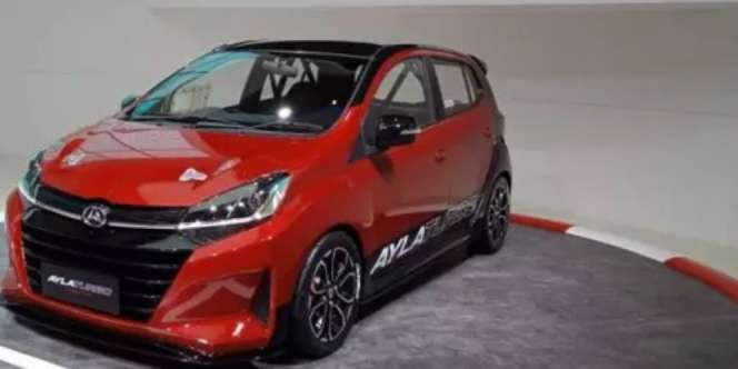 Cuma Jadi Pajangan, Ayla Turbo Mejeng di GIIAS 2018