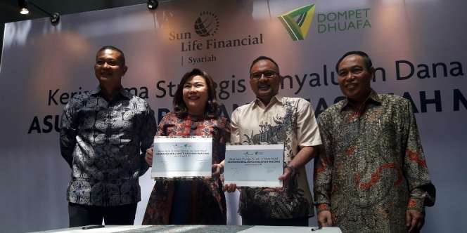 Sun Life Rilis Produk Asuransi yang Bisa Dipakai Berwakaf