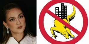 Luna Maya dan Jessica Iskandar Serukan #savekomodo