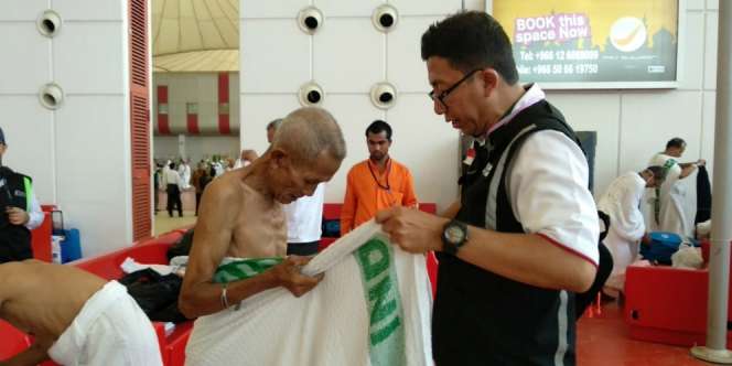 Menunggu Teman Berihram, Jemaah Haji Pingsan