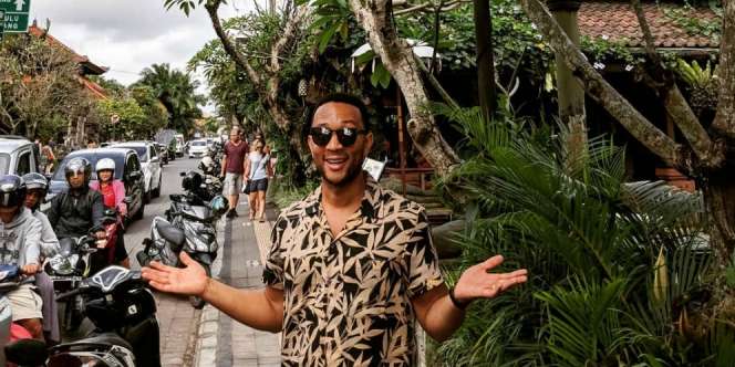 Tak Disangka, Ini Makanan Favorit John Legend Saat di Bali