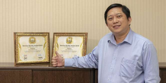 Polytron Sabet 2 Penghargaan Kualitas Layanan Terbaik